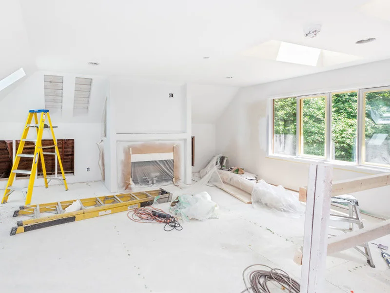 1. Maleri renovering