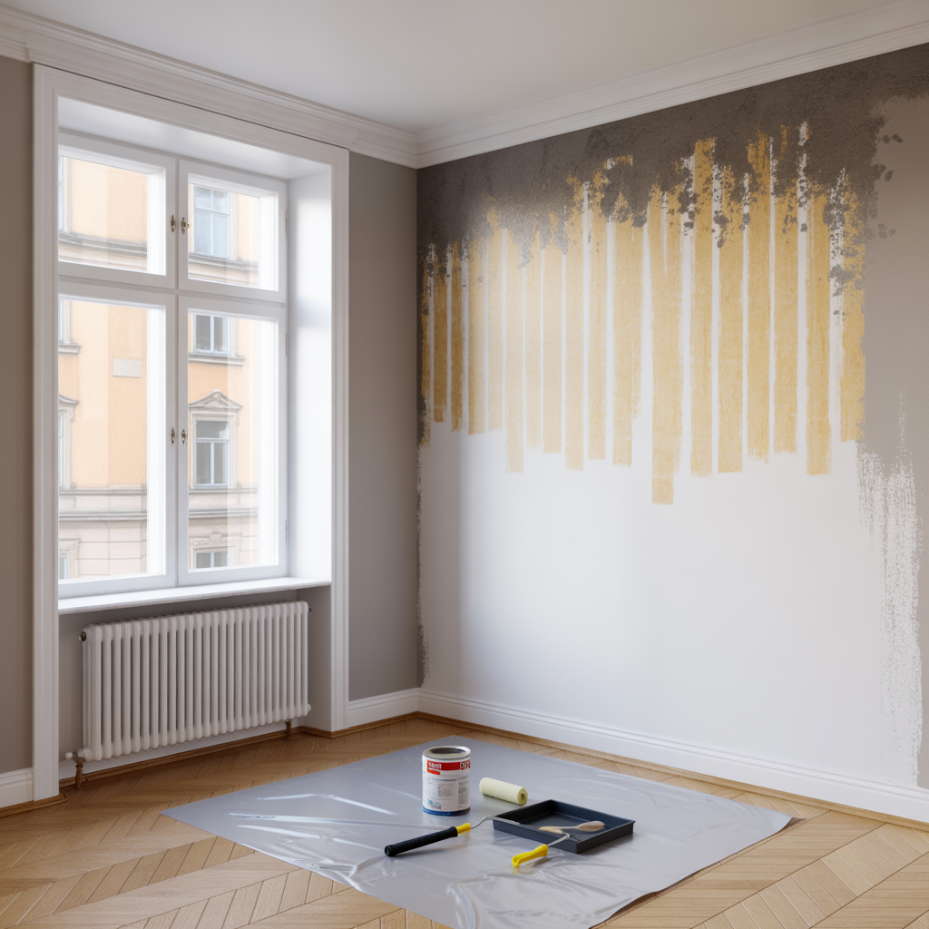 mala over nikotin och mogelflackar guide till sparrfarg